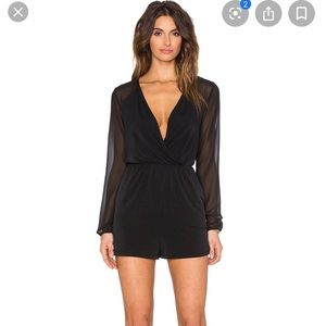 Black BCBGeneration romper